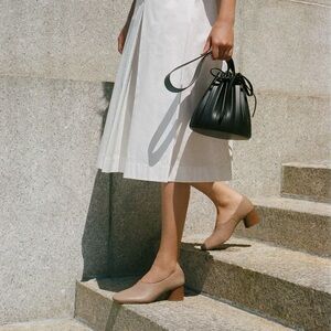 Mansur Gavriel Glove Pump - Biscotto